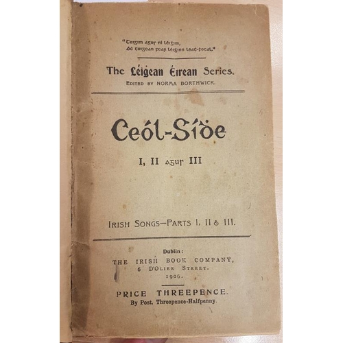 51 - Ceol-Side 1, 2, & 3, Ceol-Side 4, 5 & 6 by Norma Borthwick (1902) and various other Irish la... 