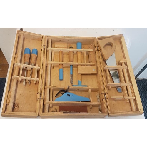 93 - Vintage Children's Woodwork Set