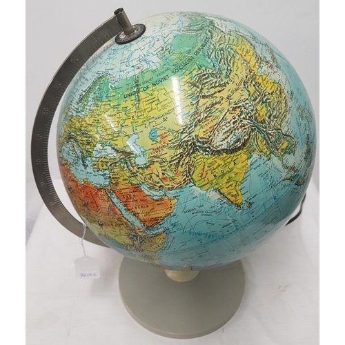 101 - Light Up Globe - 17ins tall