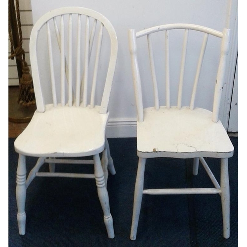 104 - Two Pine Kitchen Chairs