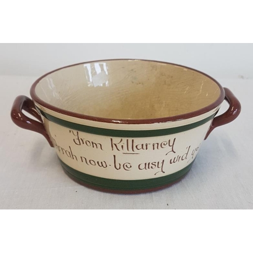 26 - Mini Ireland Teaset in Box and a Killarney Pottery Bowl