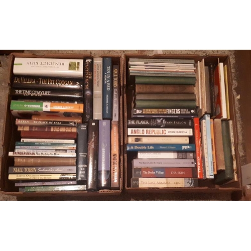 608 - Two Boxes of Irish and General Interest Books