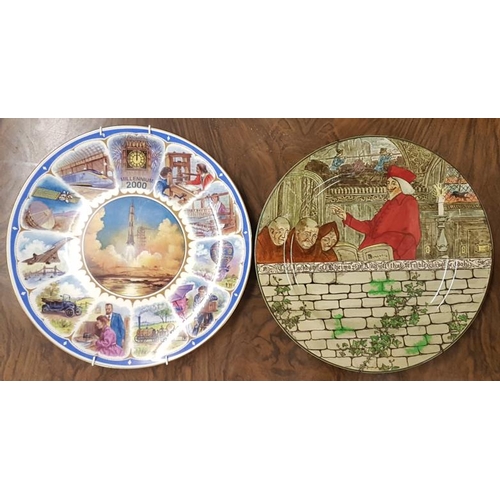 663 - Royal Doulton Wall Plate and One Other