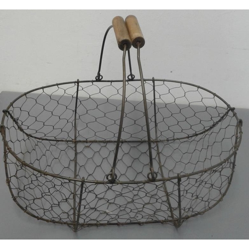 57 - Wire Egg Basket