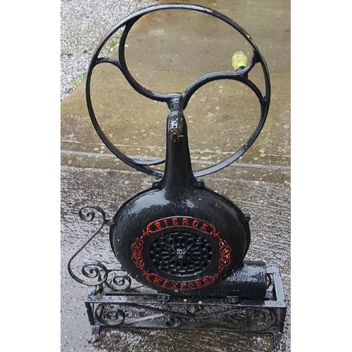 69 - Pierce of Wexford Cast Iron Fire Bellows, c.36in tall