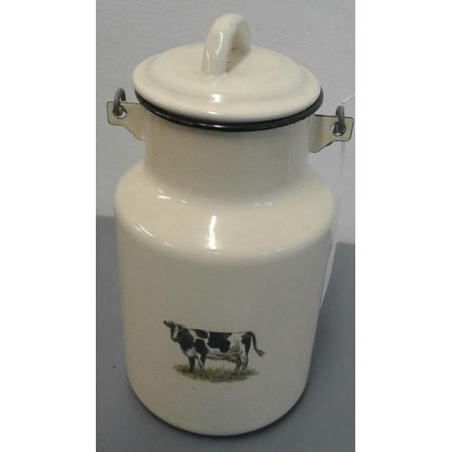 71 - Enamel Billy Can with Cow Emblem