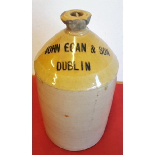 165 - John Egan & Son, Dublin Whiskey Jar, c.13in tall