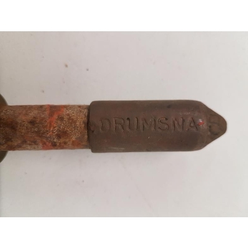 231 - Small Steel Staff, Drumsna to Carrick - 9.5ins