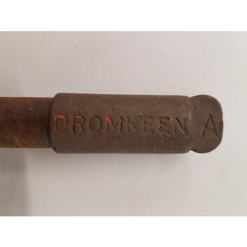 233 - Small Steel Staff, Pallas to Dromkeen - 9.5ins