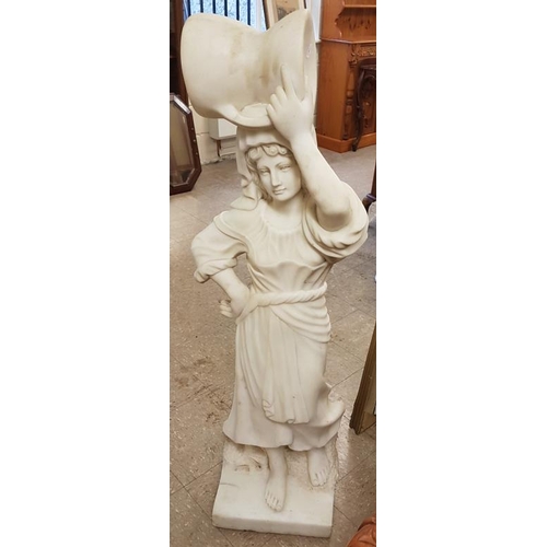 383 - Lady Figure of a Water Carrier - 51ins
