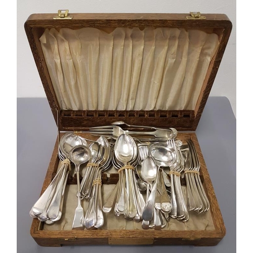 406 - Canteen of Silver Plated Cutlery