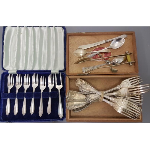 409 - Collection of Silver Plated Cutlery