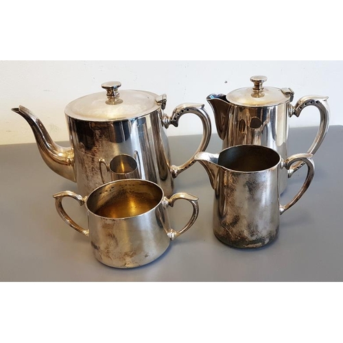 453 - Four Piece Silver Plated Hotel Ware Service