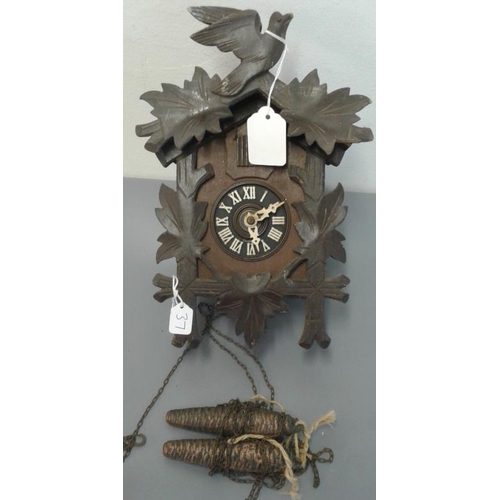 486 - Cuckoo Clock with Weights