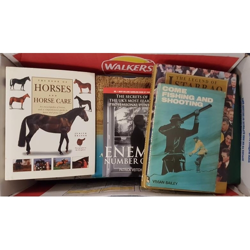 570 - Box of Hunting, Shooting and general interest books