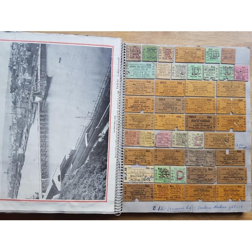 21 - Large Album of Railway Tickets, Notices etc.