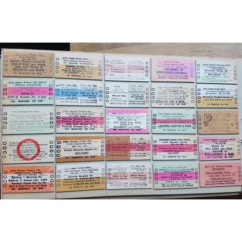 24 - Album of Railway Excursion Tickets