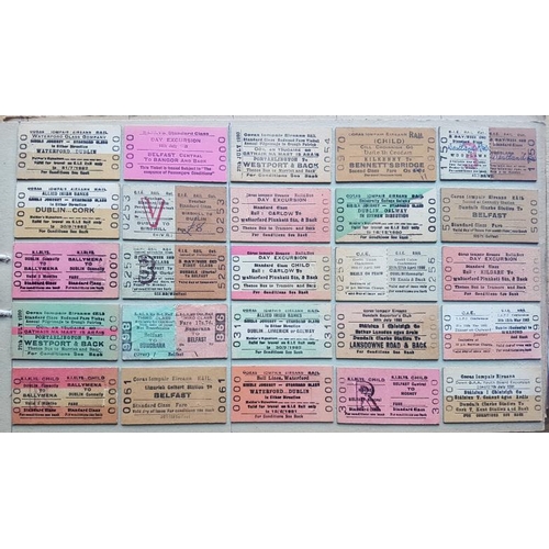 24 - Album of Railway Excursion Tickets