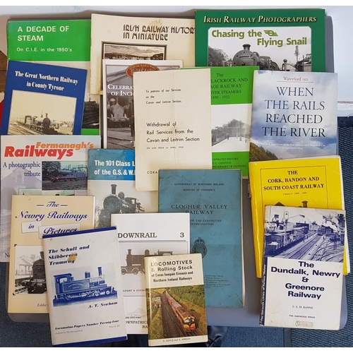 36 - Bundle of Irish Railway Interest Books/Booklets, c.16