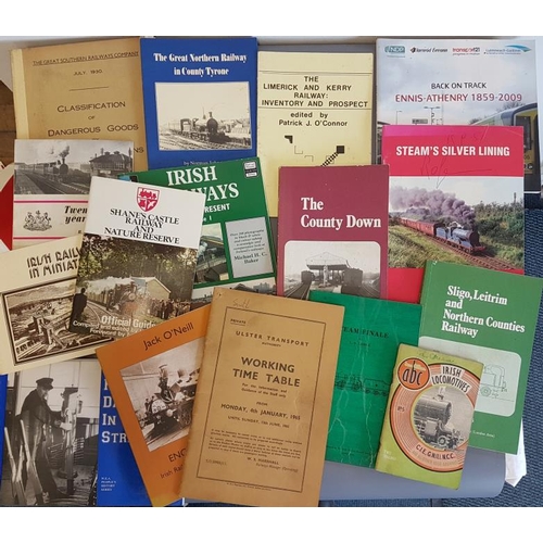37 - Bundle of Irish Railway Interest Books/Booklets, c.16