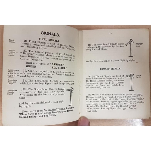 40 - Dublin and South Eastern Railway - Rules and Regulations for the Company's Officers and Servants 192... 