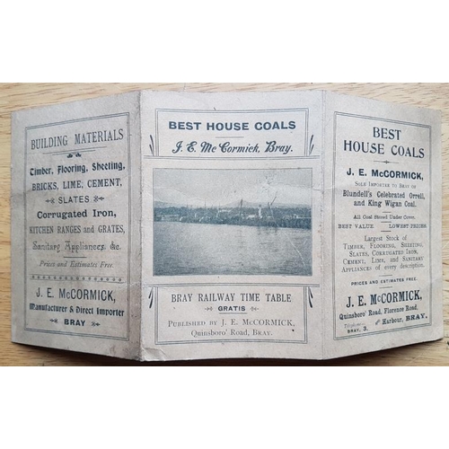 51 - Bray Railway Time Table, Winter 1902-03 - Gratis from J E McCormick Bray