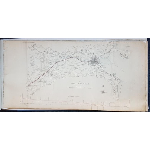 71 - Plans of the Several Lines of Railways in Ireland, Laid Out Under The Direction of the Commissioners... 