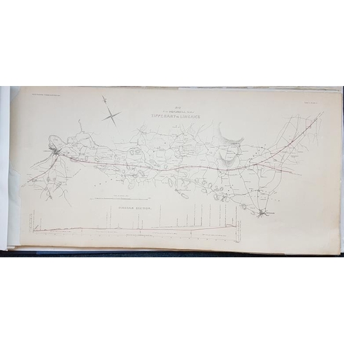 71 - Plans of the Several Lines of Railways in Ireland, Laid Out Under The Direction of the Commissioners... 