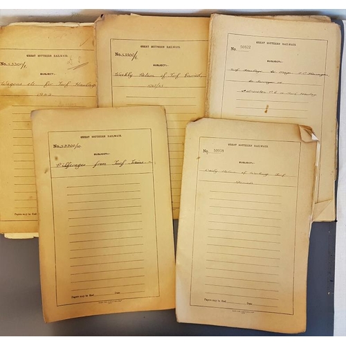 76 - Collection of GSR/CIE Reports detailing Haulage and Pilferage of Turf 1940's etc. (5)