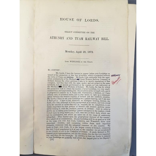 81 - Athenry and Tuam Railway Bill - Minutes of Evidence Session 1872