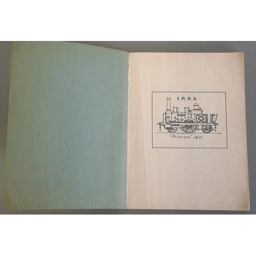103 - Journal Of The Irish Railway Record Society 1947/49, illustrated