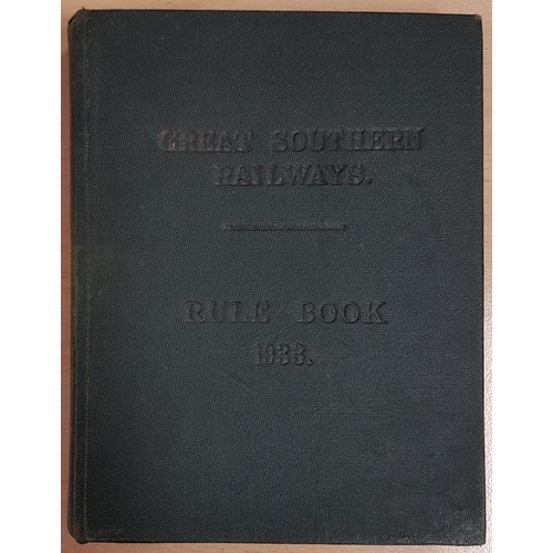 107 - Great Southern Railways Rule Book 1933