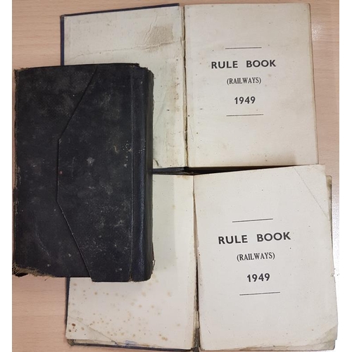 108 - Two Great Northern Railways Rule Books, 1949 and one other lacking title page (3)