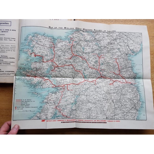 119 - Midland Great Western Railways of Ireland - Time Tables 1915, includes other relevant material bound... 