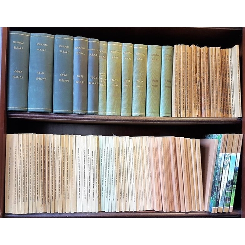 170 - Royal Society of Antiquaries of Ireland - an extensive run from Vol 1 (1849-2015) c.143 vols.