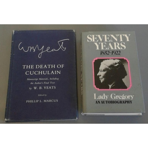190 - Seventy Years - Autobiography by Lady Gregory 1974 and The Death Of Cuchulain by W B Yeats 1982 (2)... 