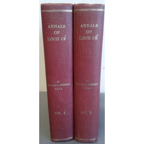194 - The Annals Of Loch Ce by William M Hennessy, 1939, 2 vols