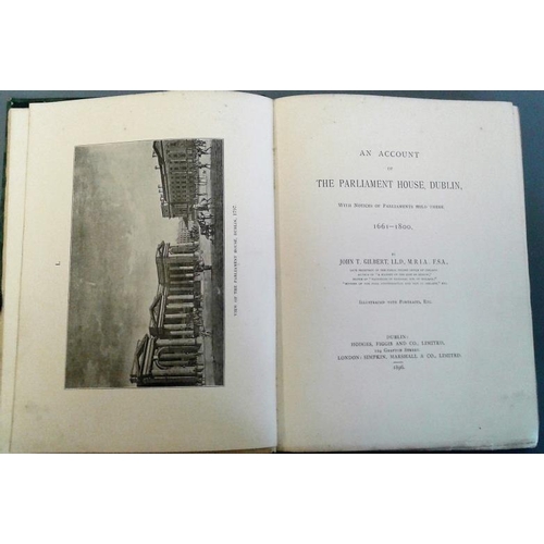 390 - 'The Parliament House Dublin' by John T. Gilbert - 1st Edition (1896)