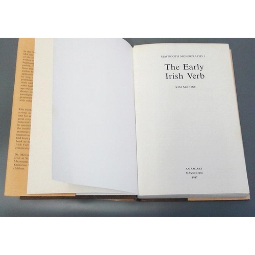 399 - The Early Irish Verb. An examination of the complexity of the Irish verb from the earliest written s... 