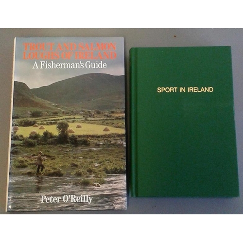 403 - Reminiscences Of Sport In Ireland by S B Wilkinson 1987 illustrated limited edition and Trout and Sa... 