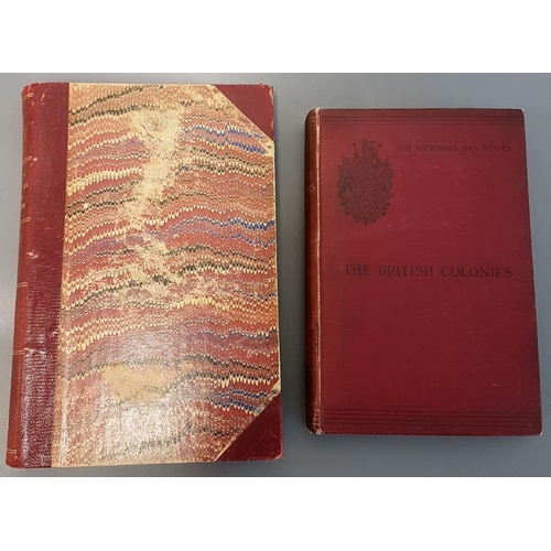 465 - The Dead Cities Of The Zuyder Zee by A Wood, 1875 first edition and The British Colonies, 1898 (2)... 