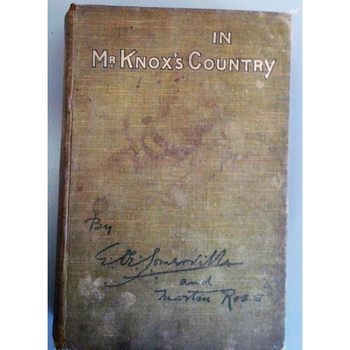 474 - 'In Mr. Knox's Country' by Sommerville & Ross - 1st Edition (1896)