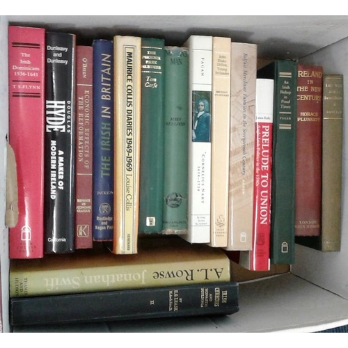 484 - Box of Irish History including Important Academic Histories. 17 books.