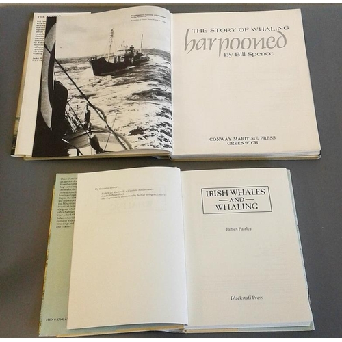 492 - 'Irish Whales and Whaling' by James Fairley; and 'Harpooned - The History of Whaling' by Bill Spence... 