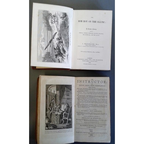 508 - The Rob Roy Of The Baltic by J McGregor 1867 1st edit with plates, book plate of Birr Castle and The... 