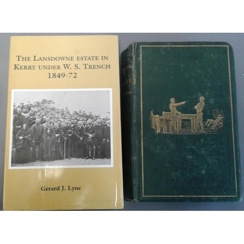 514 - 'Realities of Irish Life' by W. Stuart Trench - 1st Edition (1868);  and  'The Landsdowne ... 