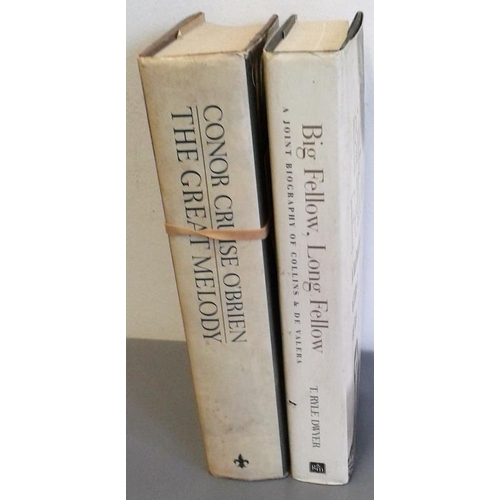 518 - 'Big Fellow, Long Fellow' by T. Ryle Dwyer - 1st Edition (1998); and 'The Great Melody' by Conor Cru... 