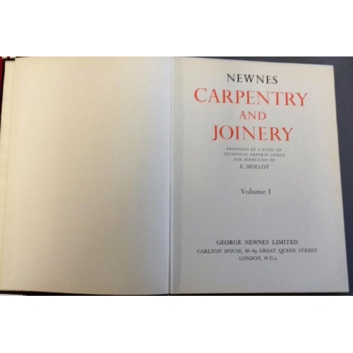 520 - Newnes' 'Carpentry and Joinery' - Three Volumes