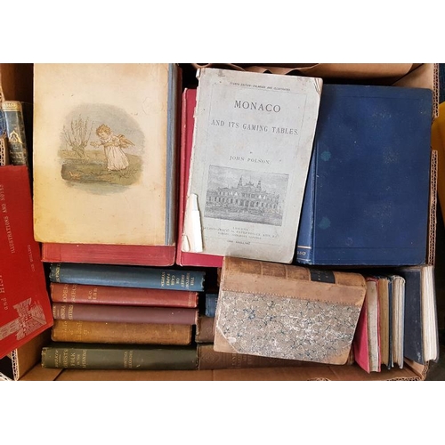 531 - Box Lot – 25 plus books, mostly Travel/Topography. Nineteenth and early twentieth century publ... 