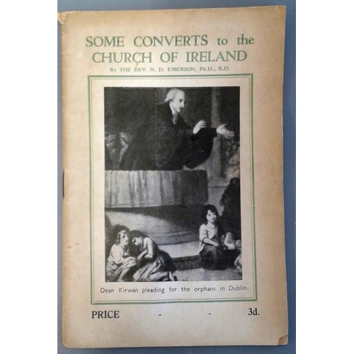 539 - Some Converts to the Church of Ireland. Rev. N. D. Emerson. Longford, Turner’s. Circa 1920. Decorati... 